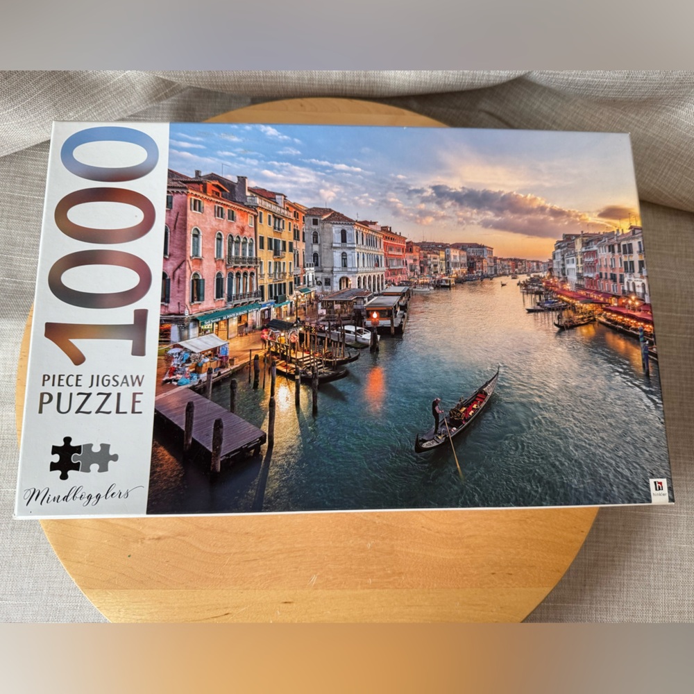 2017 Hinkler Grand Canal, Italy 1000 Piece Jigsaw Puzzle (Mindbogglers)